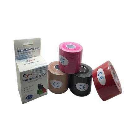 Stock world cup Logo Branded cotton kinesiology tape for sports