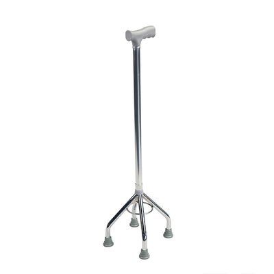 Wholesale Adjustable Four Leg Walking Stick Cane For Elderly Home care Hospital