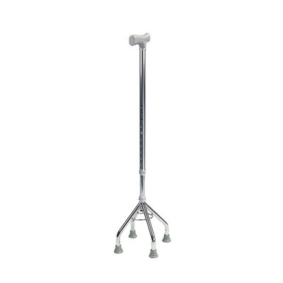 Wholesale Adjustable Four Leg Walking Stick Cane For Elderly Home care Hospital