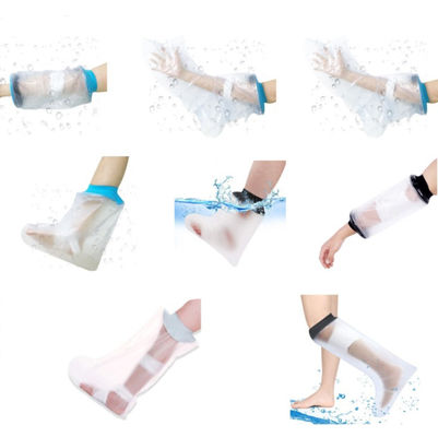 Les bandages médicaux de bande de premiers secours couvrent la couverture moulée imperméable de PVC pour le bras blessé 660mm de jambe