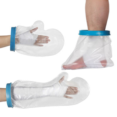 La couverture imperméable de fonte de jambe pour le protecteur Vulnus de bandage de douille de douche échaudent la blessure de cheville de brûlure