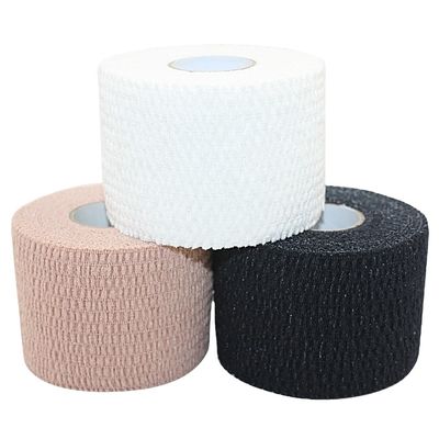 Bande capable de sport de bout droit de larme cohésive élastique en gros de bandage