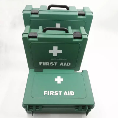 Boîte de premiers secours portable en PP pour le lieu de travail Boîte d'outils médicaux de bureau Boîte de survie boîte vide complète