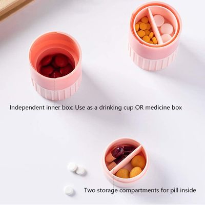 4 in 1Pill Cutter Pill Crusher Pills Cutter Crush Splitter Grinder Tablets Medicine Slicer  for Cutting Oblong Round large pills