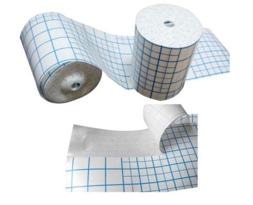 Tape fixe non tissée adhésive Tape fixe adhésive non tissée adhésive en rouleau de plâtre Bandage