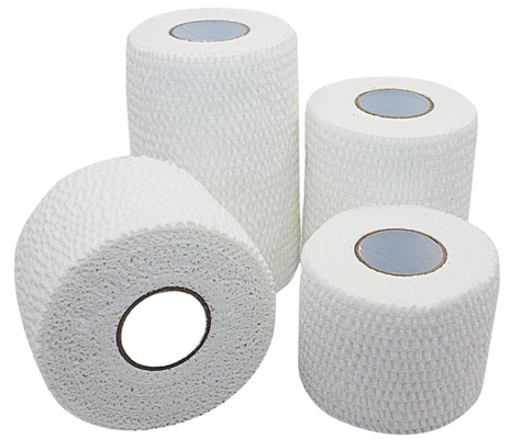 Bande élastique cohésive en coton de 5 cm x 4,5 m, extensible à 160 %