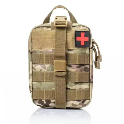 Sac de premiers soins tactique Oxford de 20 litres pour camping en plein air 21x10x15 cm