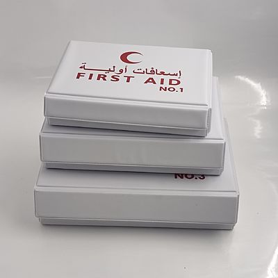 Portable PVC First-Aid Kit First-Aid Essentials Included for Household Emergency Care or Outdoor Medical Kit Box