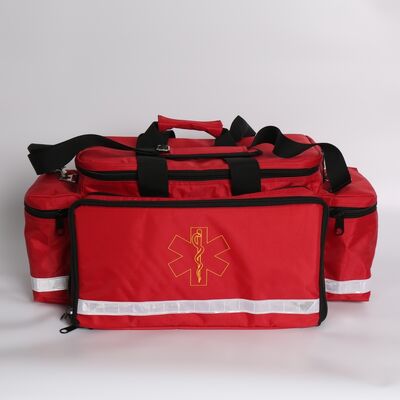 Sac d'ambulance de premiers soins de grande capacité, trousse de secours de survie vide pour les urgences