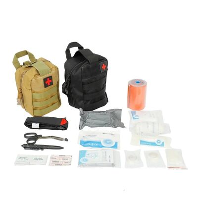 Boîte de premiers secours tactique d'urgence survie camping en plein air sac à outils IFAK