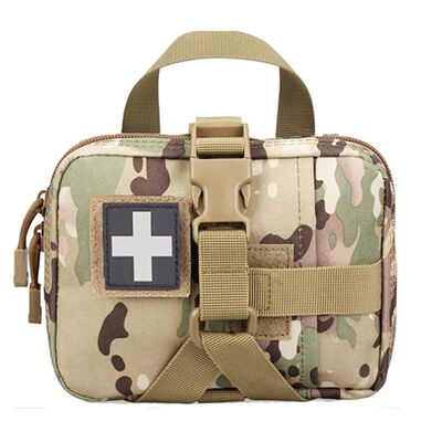 Médecine tactique Sac IFAK de grande capacité à libération rapide amovible Sac de patch Molle trousse de premiers soins
