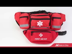 Un kit de premiers soins portable en polyester, une ceinture de sécurité, une ceinture de sécurité, une ceinture de sécurité, un sac d'urgence.